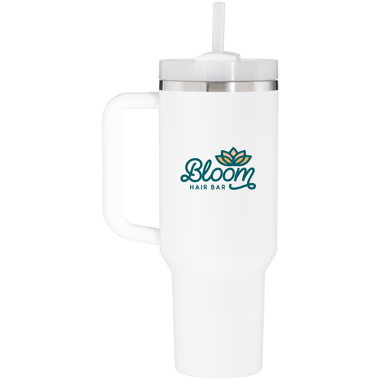 40 oz Stanley Quencher H2.0 FlowState Stainless Steel Water Bottle – Frost
