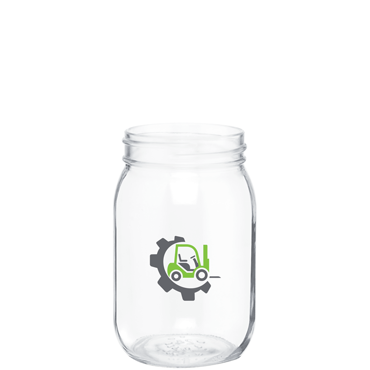 16 oz Mason Jar – Clear