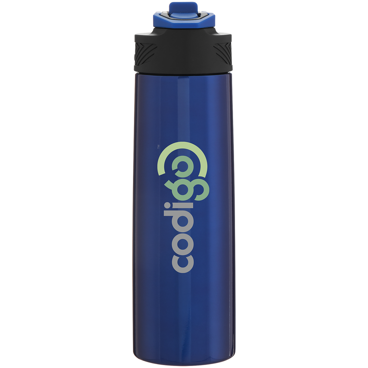 24 oz h2go Watson Water Bottle – Blue