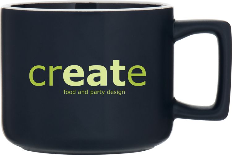 12 oz Helio Ceramic Mug – Matte Navy
