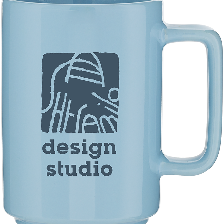 15 oz Falkor Ceramic Mug – Carolina Blue