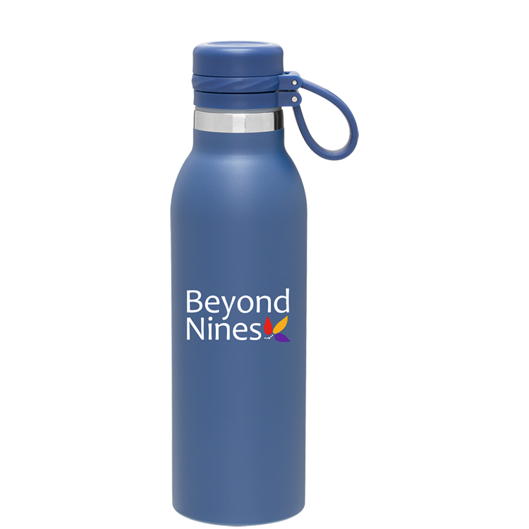20 oz h2go Relay Water Bottle – Matte Navy