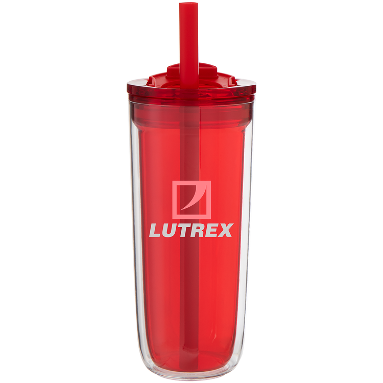 16 oz Simone Travel Tumbler – Red