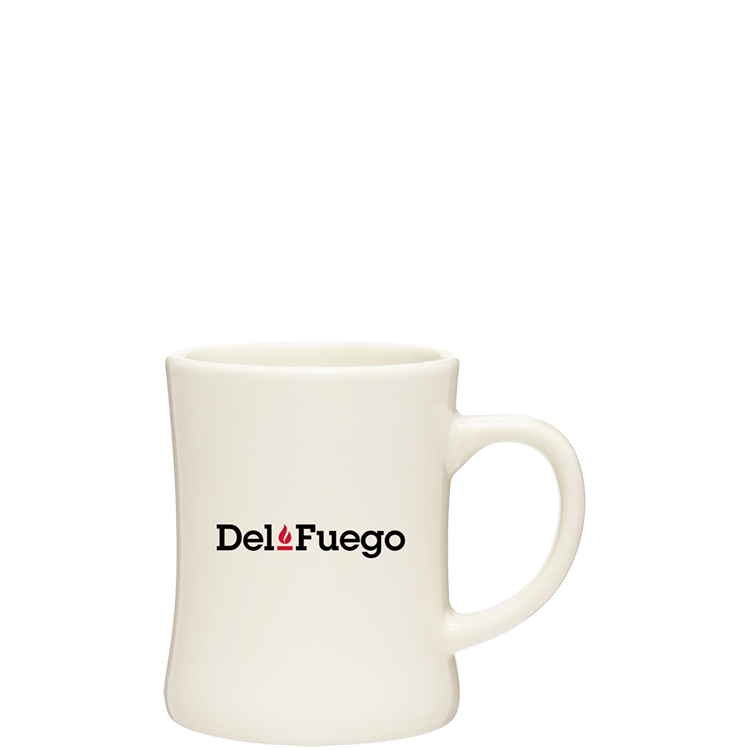 14 oz Luna Ceramic Mug – Natural White