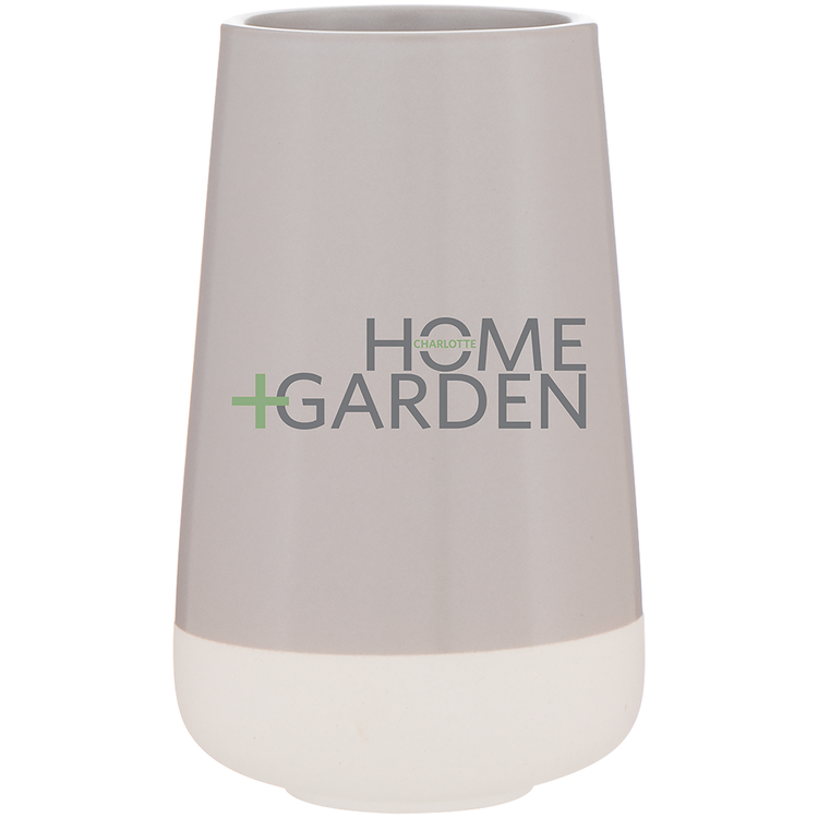 20 oz Birch Ceramic Vase – Light Gray