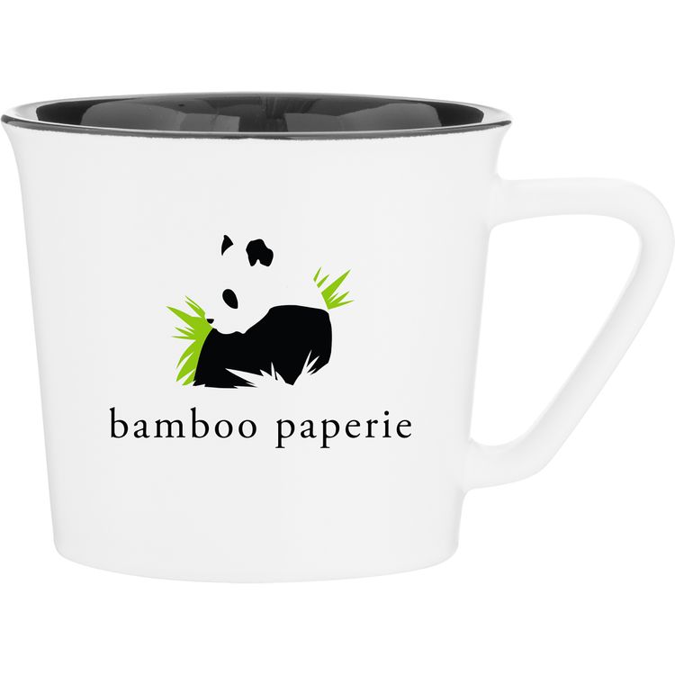 11 oz Cavetto Ceramic Mug – Black