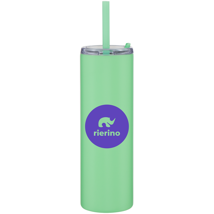 16 oz Lane Travel Tumbler – Matte Badminton