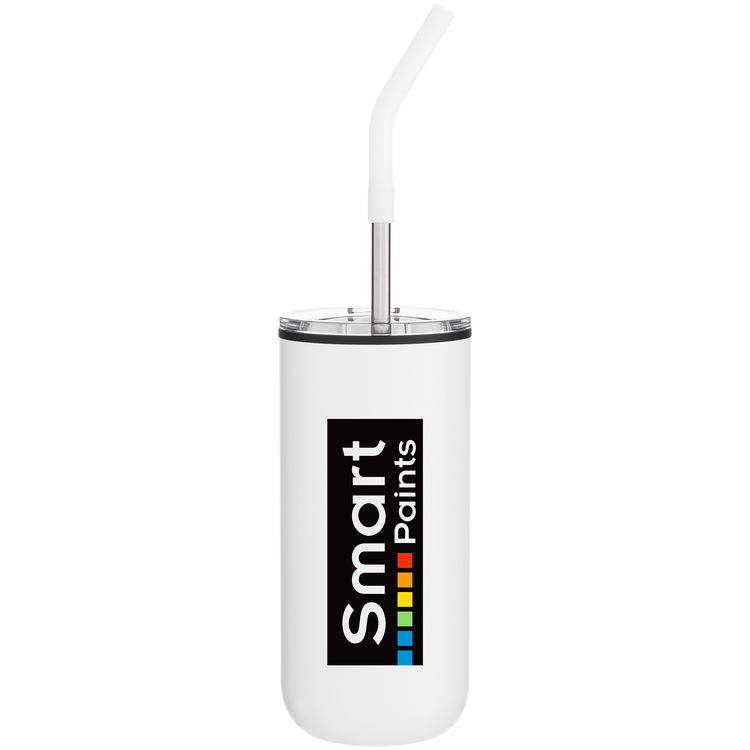 16 oz Ryder Travel Tumbler – Matte White