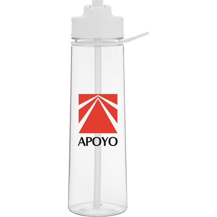 27 oz h2go Slope Water Bottle – White